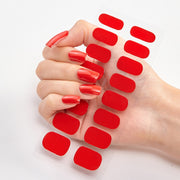 Manicure Decoracion Self Adhesive Foil Nail Art Stickers 2020 Fashion Nail Polish Pure Solid Color Nail Decoration Women Salon nail decal sticker DailyAlertDeals CS-11  