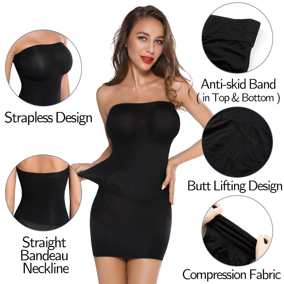 Women Shapewear Body Shapers Underbust Corset Tummy Control Slips Slimming shirts for Women Women Body shapewear DailyAlertDeals   