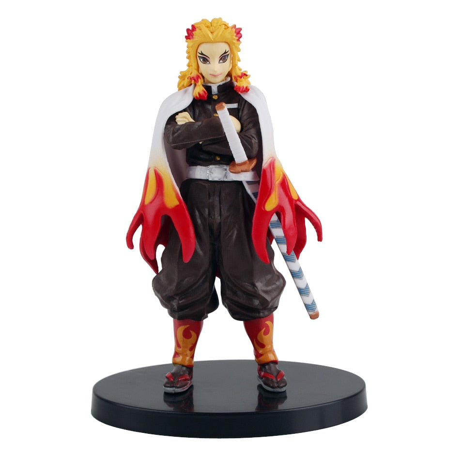 Anime Demon Slayer Figure Kamado Tanjirou Nezuko Action Figures PVC Model Toys Zenitsu Figurine Inosuke Kimetsu No Yaiba Figura Demon Slayer Figure DailyAlertDeals Kyoujurou No Box  