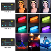 Ulanzi i-Light VL119 RGB Handheld Light Wand LED RGB Stick 2500-9000K Photography Lighting Magnetic Tube Light for Video Vlog 0 DailyAlertDeals   