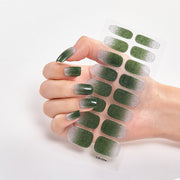 Manicure Decoracion Self Adhesive Foil Nail Art Stickers 2020 Fashion Nail Polish Pure Solid Color Nail Decoration Women Salon nail decal sticker DailyAlertDeals CS-44  