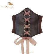 Women's Underbust Corsets Tops Body Shapewear Girdles Bustiers Waist Cincher Corset Waist Trainer for Women Shapewear DailyAlertDeals VD2531CoffeeCha waist 62-80cm 