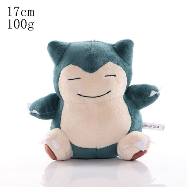 Pokemon Plush Toy Pikachu Stuffed Eevee Charmander Squirtle Charizard Blastoise Bulbasaur Anime Figure Doll Baby Christmas Gift Pokemon Plush kidsToy Pikachu DailyAlertDeals Snorlax 17cm  