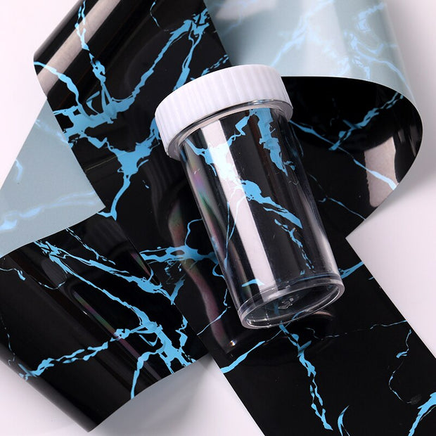 Nail Foils Marble Series Nail Transfer Foils Decorations DIY idea nail Art Transfer Sticker Decals Nail Accessories Nail Sticker DailyAlertDeals 3-  