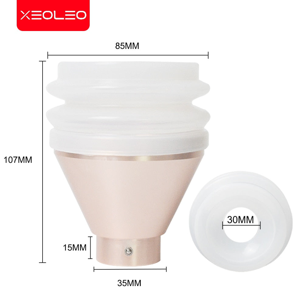 Xeoleo Coffee grinder Blow hopper Aluminum Coffee hopper suitable for different grind machine 35mm diameter Coffee hopper DailyAlertDeals   