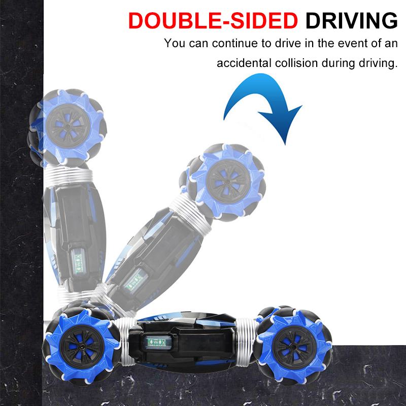 RC Car 4WD Radio Control Stunt Car Gesture Induction Twisting Off-Road Vehicle Drift RC Toys With Light &amp; Music RC Car Toys for children DailyAlertDeals   