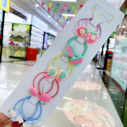 New Cute Rope Children Baby Elastic Hair Rubber Bands Accessories for Kids Girl Headband Tie Ring Headwear Scrunchie Baby Elastic Hair Rubber Bands DailyAlertDeals 60  