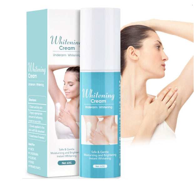 Women Armpit Whitening Cream Underarm Whitening Cream Legs Knees Private Parts Body White Nourishing Brightening Skin Care 0 DailyAlertDeals United Kingdom Whitening Cream B 