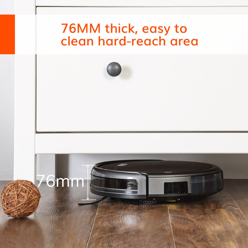 ILIFE A4s Robot Vacuum Cleaner  Hard Floor Large Dustbin, Auto Recharge Household Tools,Applicance 0 DailyAlertDeals   