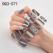 Lamemoria 1pc 3D Nail Slider Beauty Nail Stickers Shining Wave Line Decals Adhesive Manicure Tips Salon Nail Art Decorations nail decal stickers DailyAlertDeals DQ3-71  