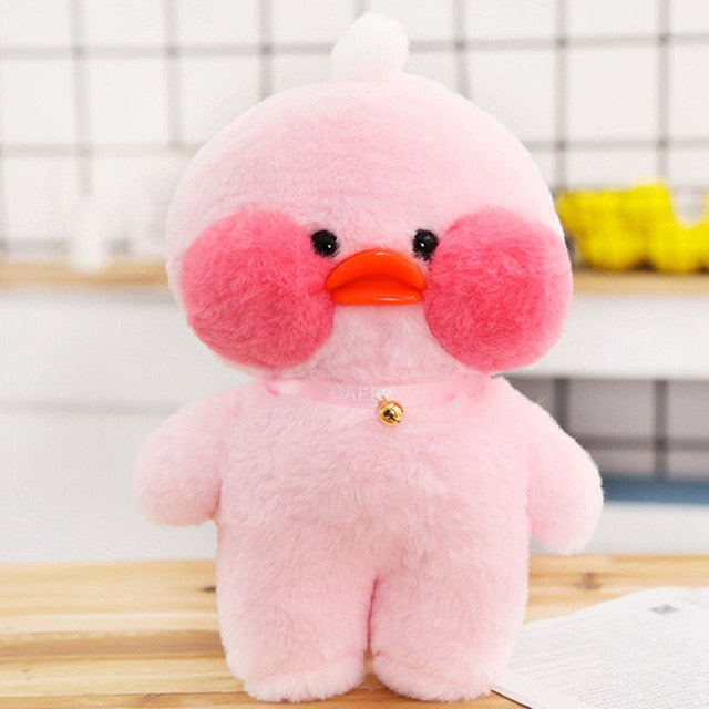 30cm Kawaii Plush LaLafanfan Cafe Duck Anime Toy Stuffed Soft Kawaii Duck Doll Animal Pillow Birthday Gift for Kids Children doll for girls DailyAlertDeals 001-duck-p luo-30  