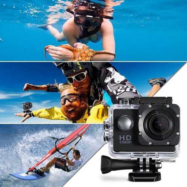 2021 Full HD 1080P Waterproof Camera 1.5 Inch Camcorder Sports DV Go Car Cam Pro Mini Sports DV Camcorder With Cam Accessories 0 DailyAlertDeals   
