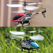 DEERC RC Helicopter 2.4G Aircraft 3.5CH 4.5CH RC Plane With Led Light Anti-collision Durable Alloy Toys For Beginner Kids Boys kids toy DailyAlertDeals   