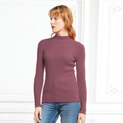 Women's Black turtleneck Soft Cozy Sweaters Slim Full Sleeve Multi-color Turtleneck Sweaters for Women winter turtleneck sweaters for women DailyAlertDeals Red bean paste S 