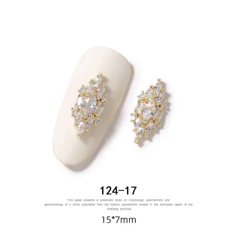 5 pieces 3D metal Zircon Nail art decorations Butterfly rhinestones nail art jewelry alloy zircon tassel pendant nail accessory Nail Rhinestones Jewelry DailyAlertDeals 124-17  