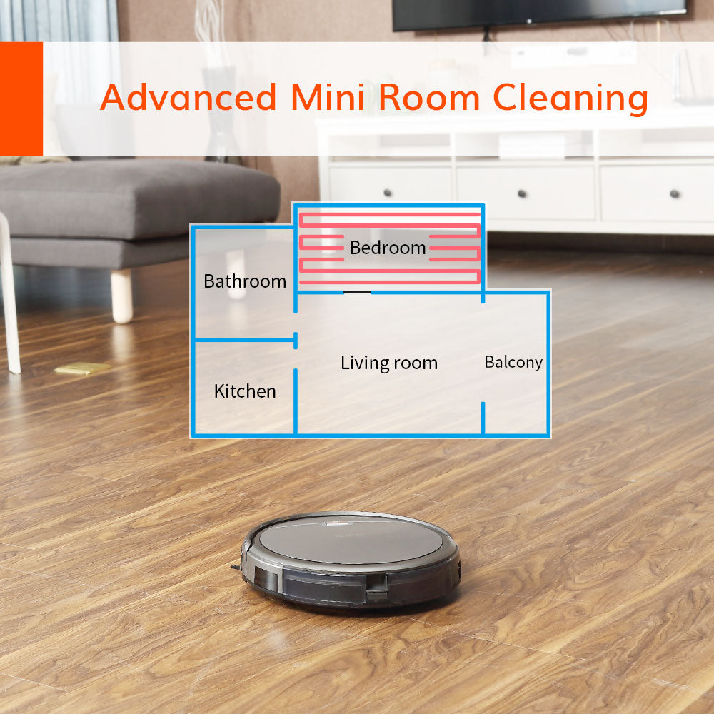 ILIFE A4s Robot Vacuum Cleaner  Hard Floor Large Dustbin, Auto Recharge Household Tools,Applicance 0 DailyAlertDeals   