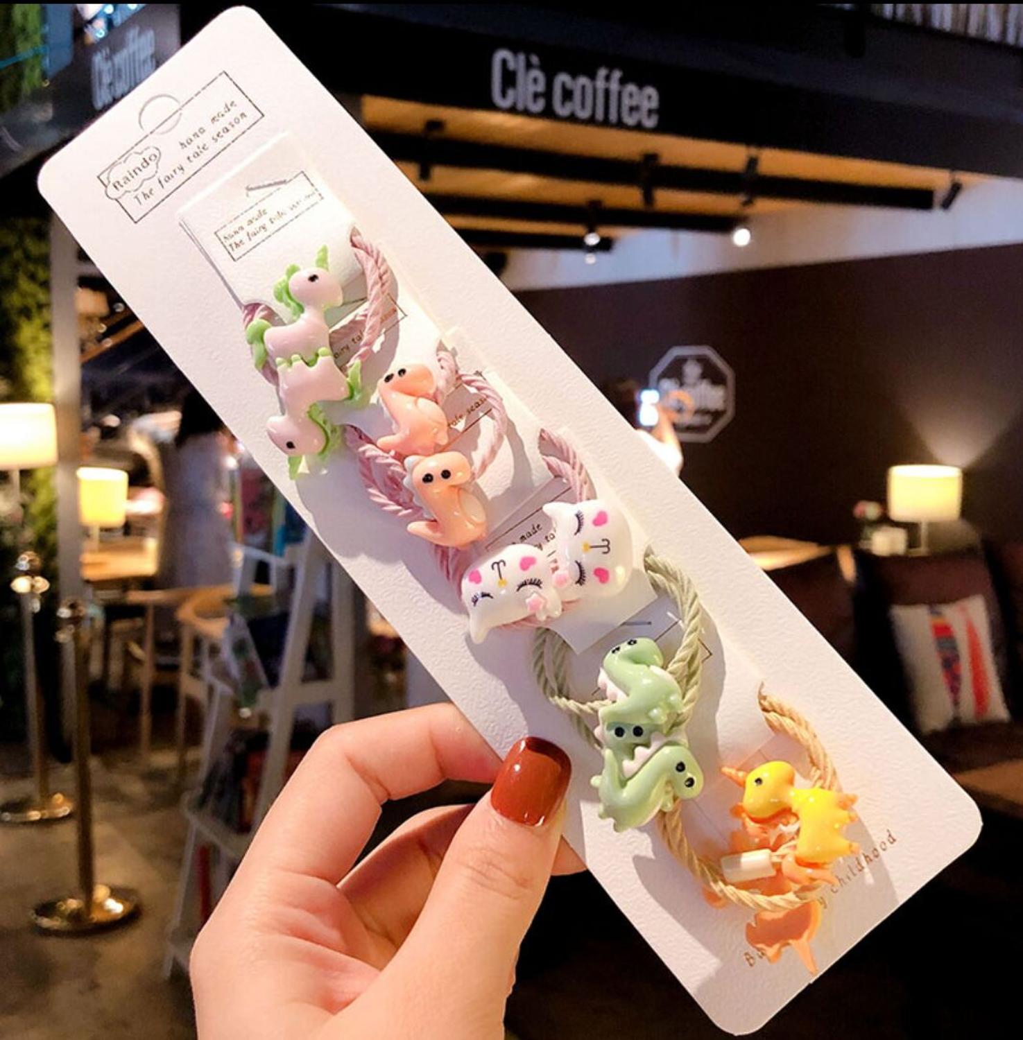 New Cute Rope Children Baby Elastic Hair Rubber Bands Accessories for Kids Girl Headband Tie Ring Headwear Scrunchie Baby Elastic Hair Rubber Bands DailyAlertDeals 28  