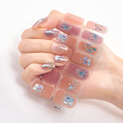 Four Sorts 0f Nail Stickers Creative Nail Adhesive Nail Wraps DIY Nail Stickers Designer Nails Art Decoration Nailart Sticker Nail Decal Stickers DailyAlertDeals DQ3-37  