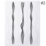 1PC Silver Gold Lines Stripe 3D Nail Sticker Geometric Waved Star Heart Self Adhesive Slider Papers Nail Art Transfer Stickers 0 DailyAlertDeals style 4  