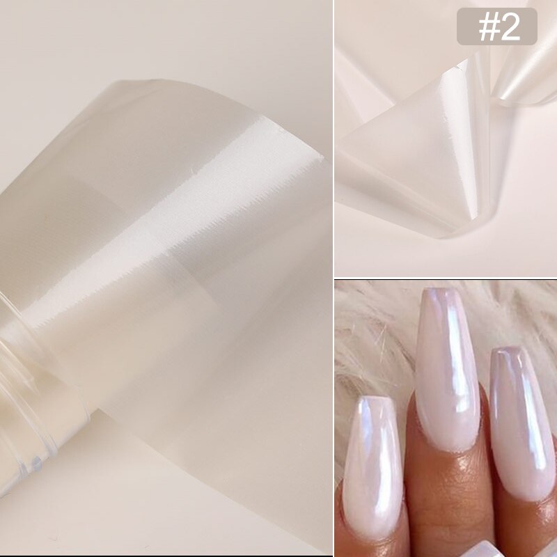 Nail Foils Marble Series Nail Transfer Foils Decorations DIY idea nail Art Transfer Sticker Decals Nail Accessories Nail Sticker DailyAlertDeals 1pc auroras-2  