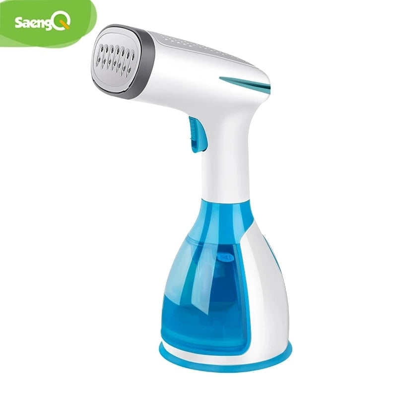 saengQ Handheld Garment Steamer 1500W Household Fabric Steam Iron 280ml Mini Portable Vertical Fast-Heat For Clothes Ironing Garment Steamers DailyAlertDeals   