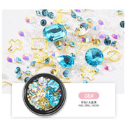 3D Nail Rhinestones Rose Jewelry Diverse DIY Gems Charming Mix Crystal Nail Art Decorations Gel Glitter Charms Nail Accessories Nail Rhinestones Rose Jewelry DailyAlertDeals CZ8  