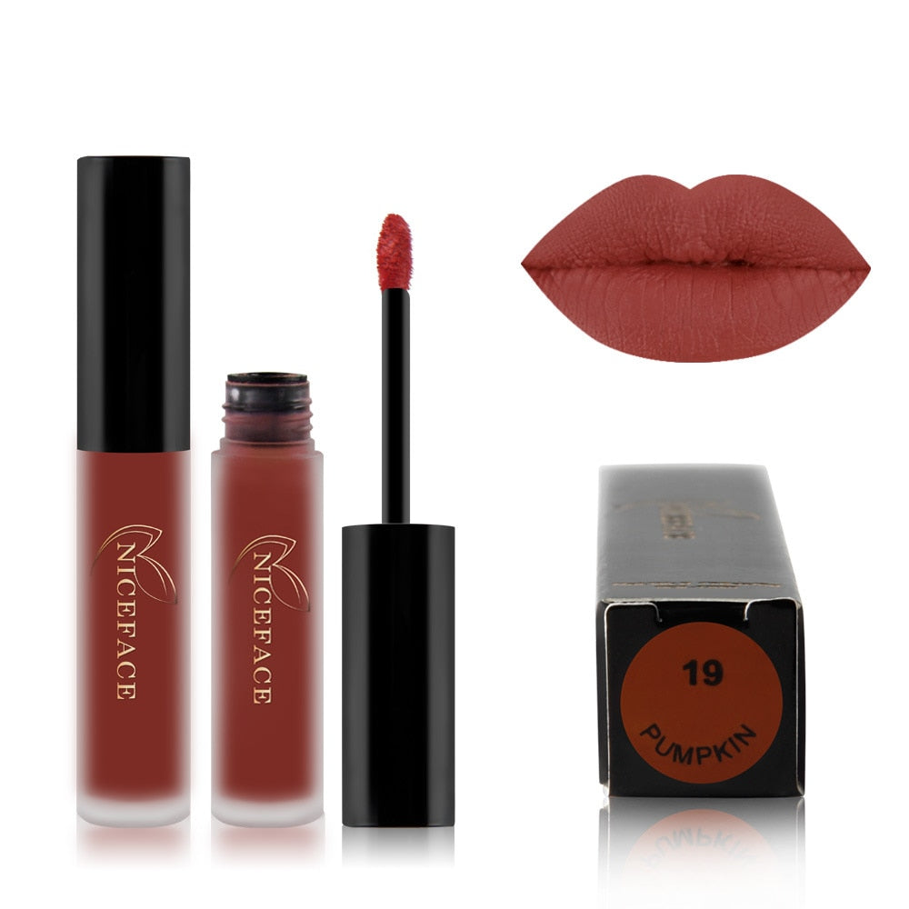 25 color matte liquid lipstick nude lip gloss makeup high pigment lip gloss waterproof lasting moisturizing cosmetics 0 DailyAlertDeals 19 China 