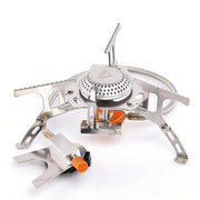 Camping Gas Stove Outdoor Tourist Burner Strong Fire Heater Tourism Cooker Survival Furnace Supplies Equipment Picnic Gas Stove for camping DailyAlertDeals with stable support China 