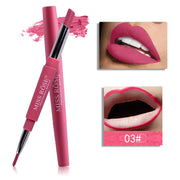 8 Color Matte Lipstick Lip Liner 2 In 1 Brand Makeup Lipstick Matte Durable Waterproof Nude Red Lipstick Lips Make Up 0 DailyAlertDeals 03 China 