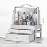 Fashion Big Capacity Cosmetic Storage Box Waterproof Dustproof Bathroom Desktop Beauty Makeup Organizer Skin Care Storage Drawer 0 DailyAlertDeals 22  