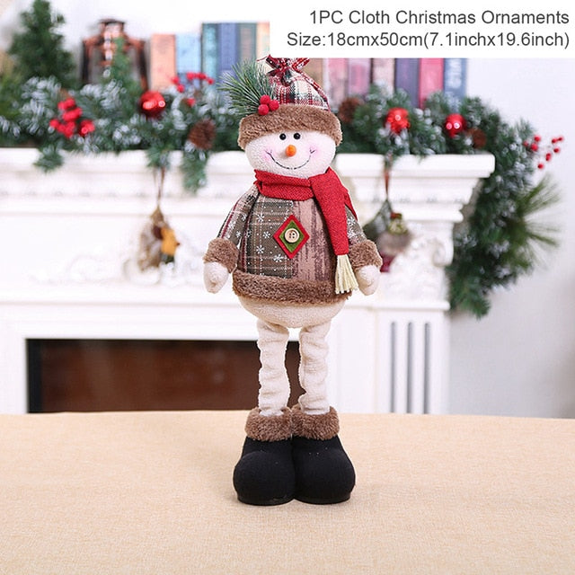 Christmas Doll Ornaments Merry Christmas Decorations For Home Table Decor Xmas Gift 2022 Navidad Happy New Year Decor 2023 Noel Christmas elf doll DailyAlertDeals Xmas doll 5 China 
