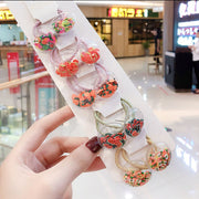 New Cute Rope Children Baby Elastic Hair Rubber Bands Accessories for Kids Girl Headband Tie Ring Headwear Scrunchie Baby Elastic Hair Rubber Bands DailyAlertDeals 1  