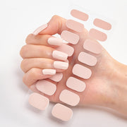 Manicure Decoracion Self Adhesive Foil Nail Art Stickers 2020 Fashion Nail Polish Pure Solid Color Nail Decoration Women Salon nail decal sticker DailyAlertDeals CS-09  