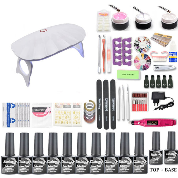 Nail Set 120/72/54/6W UV LED Nail LAMP For Manicure Gel Nail Polish Set Kit Varnish Electric Nail Drill Manicure Nail Art Tools Electric Manicure Drill & Accessory DailyAlertDeals MINI LAMP 1 China 