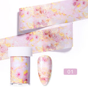 Nail Foils Marble Series Nail Transfer Foils Decorations DIY idea nail Art Transfer Sticker Decals Nail Accessories Nail Sticker DailyAlertDeals pink  