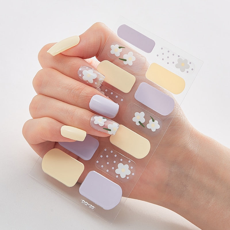 Three Sorts 0f Nail Stickers Full Cover Nail Stickers Novidades Nail Strips Self Adhesive Nail Sticker Nails Sticker Designer Nail Stickers DailyAlertDeals   