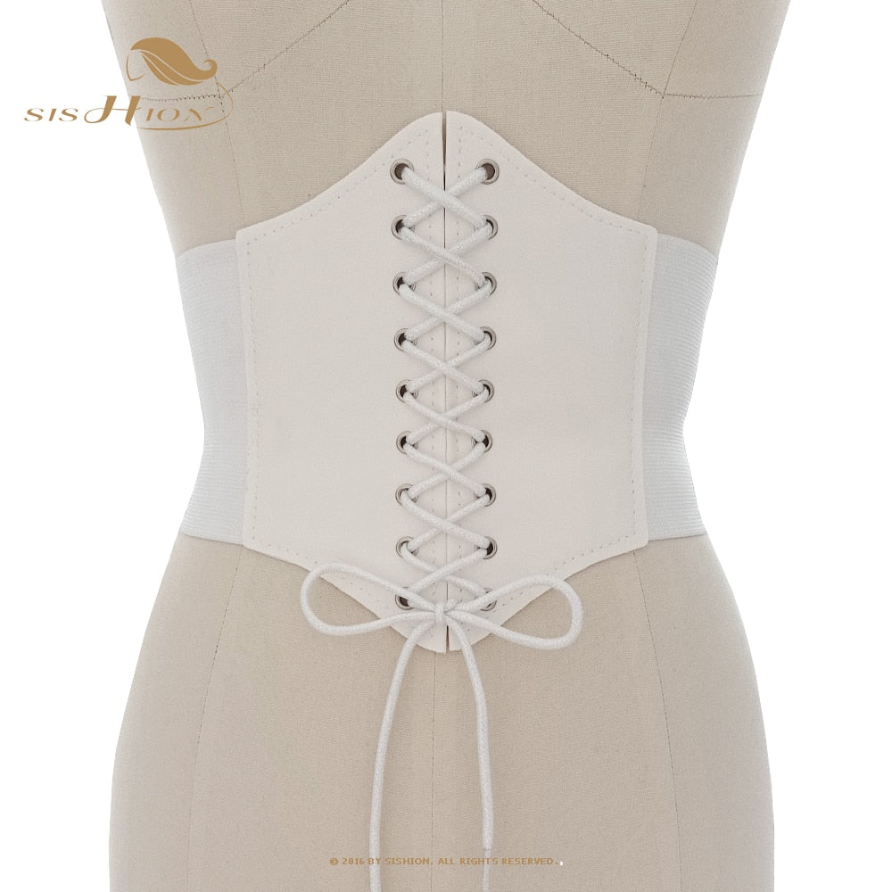 Women's Underbust Corsets Tops Body Shapewear Girdles Bustiers Waist Cincher Corset Waist Trainer for Women Shapewear DailyAlertDeals VD2596WhiteWhite waist 62-80cm 