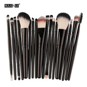 MAANGE 6/15/18/20Pcs Makeup Brushes Tool Set Cosmetic Powder Eye Shadow Foundation Blush Blending Beauty Make Up Brush Maquiagem  DailyAlertDeals HB 5444 China 