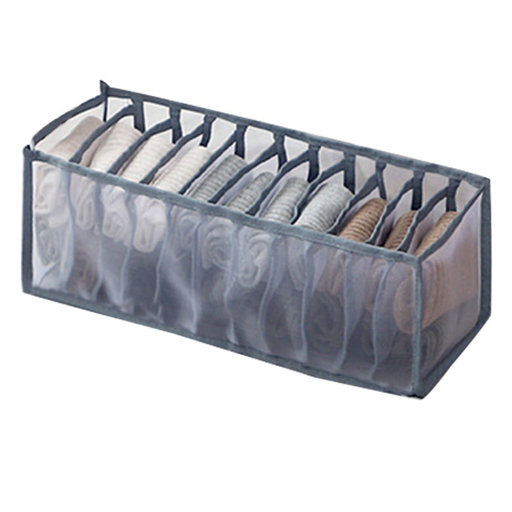 Underwear Bra Organizer Storage Box Drawer Closet Organizers Divider Boxes For Underwear Scarves Socks Bra Underwear Bra Organizer Storage Box DailyAlertDeals 11 grids  