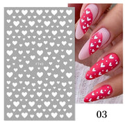 Harunouta 2022 NEW Gold Bronzing Slider Nail Art 3D Decals Decoration Flower Leaves Nail Art Sticker DIY Manicure Transfer Decal Nail Stickers DailyAlertDeals 3  