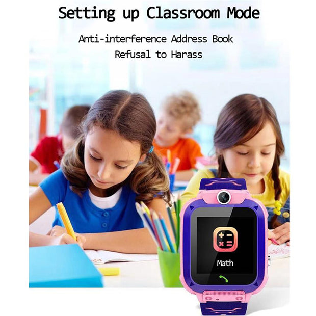 Q12 Children Smart Watch SOS Phone Watch Smartwatch Kids With Sim Card Photo Waterproof IP67 A28 Q19 Gift For IOS Android Z5S W5 0 DailyAlertDeals   