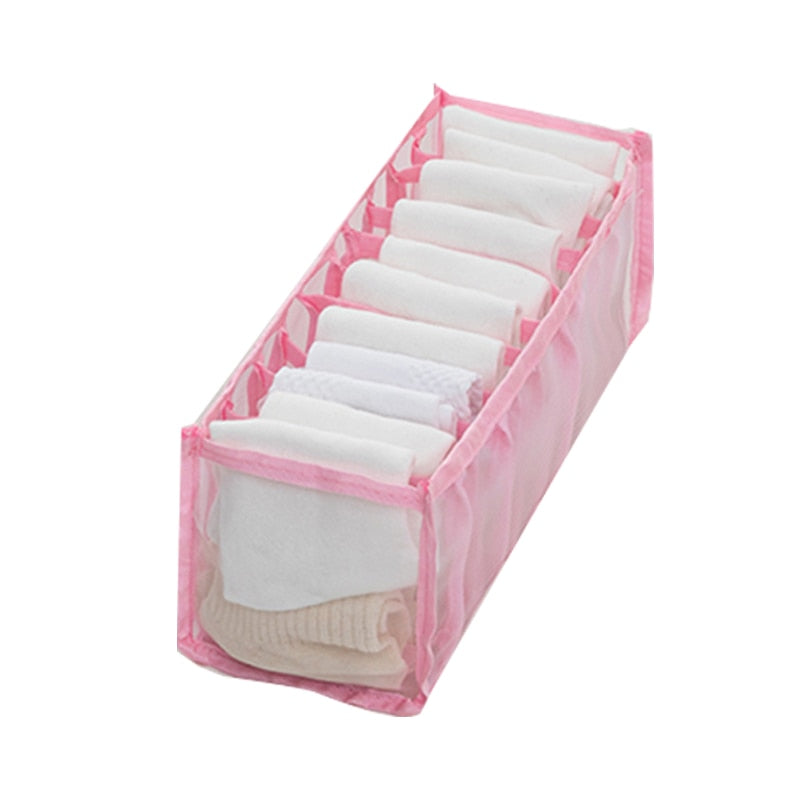 Underwear Bra Organizer Storage Box Drawer Closet Organizers Divider Boxes For Underwear Scarves Socks Bra Underwear Bra Organizer Storage Box DailyAlertDeals 11 grids 3  