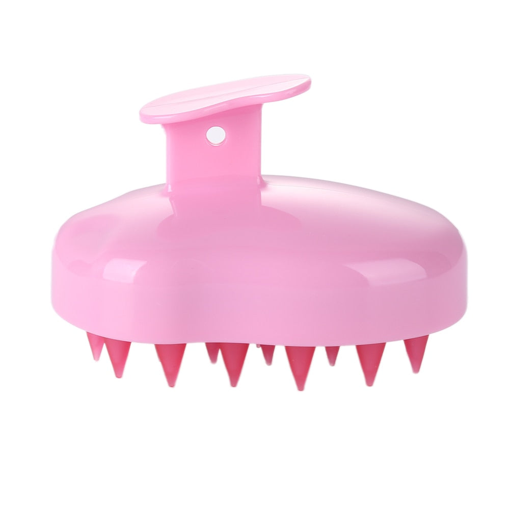 Silicone Hair Scalp Massage Brush Comb Shampoo Hair Washing Comb Magic Handle Brush Bath Spa Massage Brush Escova De Cabelo  DailyAlertDeals China 01 