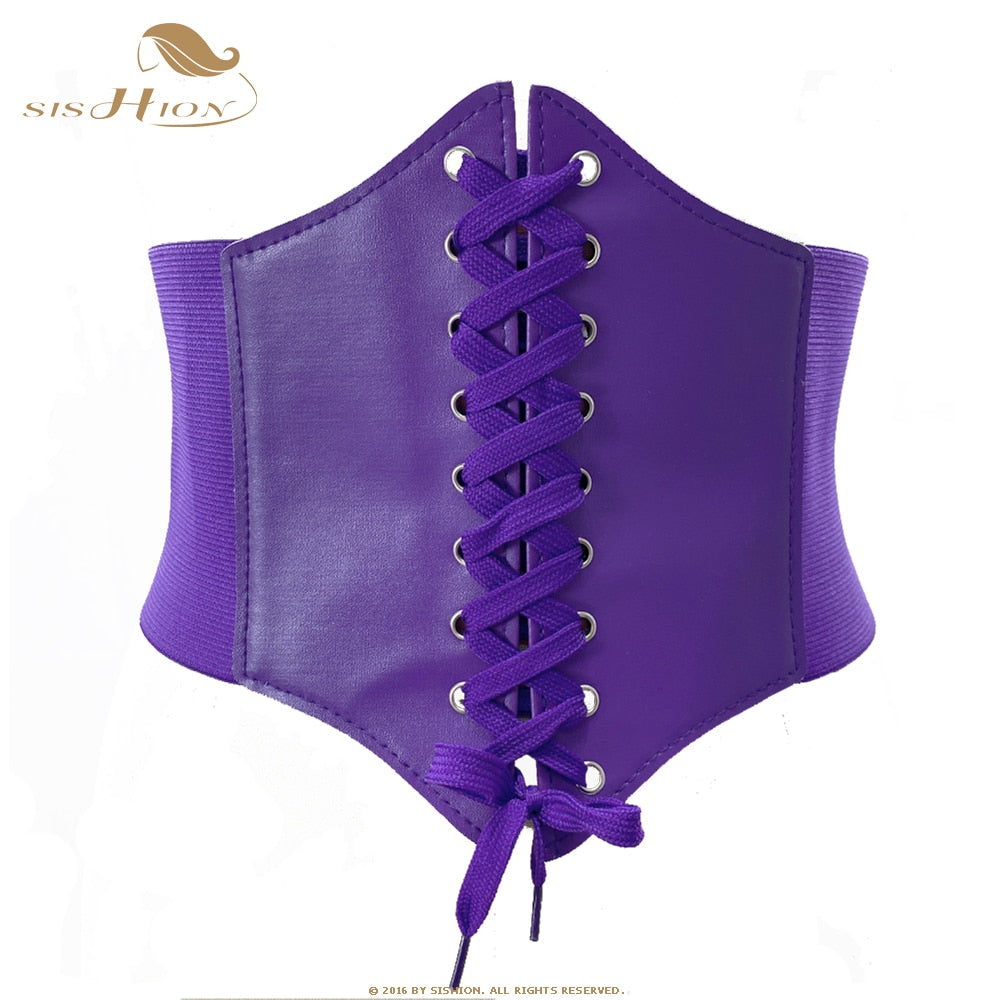 Women's Underbust Corsets Tops Body Shapewear Girdles Bustiers Waist Cincher Corset Waist Trainer for Women Shapewear DailyAlertDeals Purple Waist 66-80cm waist 62-80cm 