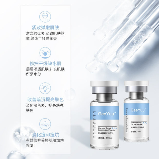 Sheep Placenta Face Serum Oligopeptide-1 Acne Treatment Serum Face Freeze-Dried Power Repair Anti-Wrinkle Liquid Facial Serum 0 DailyAlertDeals   
