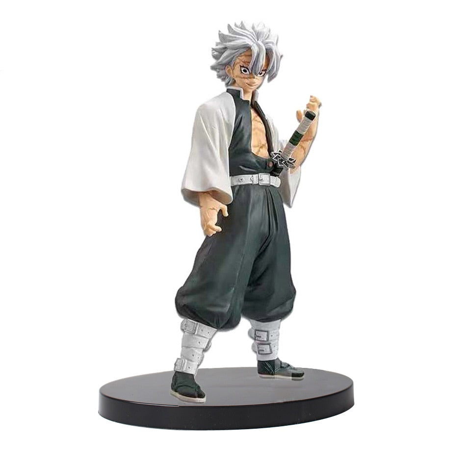 Anime Demon Slayer Figure Kamado Tanjirou Nezuko Action Figures PVC Model Toys Zenitsu Figurine Inosuke Kimetsu No Yaiba Figura Demon Slayer Figure DailyAlertDeals Sanemi No Box  