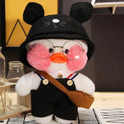 Kawaii Cartoon LaLafanfan 30cm Cafe Duck Plush Toy Stuffed Soft Kawaii Duck Doll Animal Pillow Birthday Gift for Kids Children 0 DailyAlertDeals   