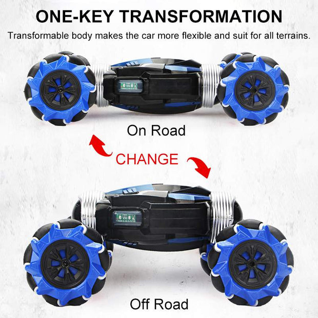 RC Car 4WD Radio Control Stunt Car Gesture Induction Twisting Off-Road Vehicle Drift RC Toys With Light &amp; Music RC Car Toys for children DailyAlertDeals   