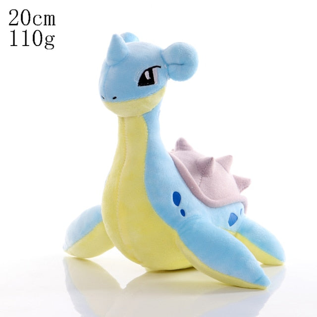 Pokemon Plush Toy Pikachu Stuffed Eevee Charmander Squirtle Charizard Blastoise Bulbasaur Anime Figure Doll Baby Christmas Gift Pokemon Plush kidsToy Pikachu DailyAlertDeals Lapras 20cm  