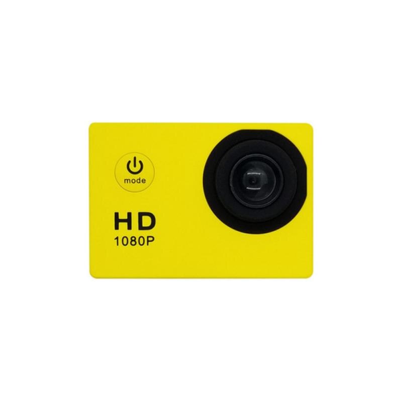 2021 Full HD 1080P Waterproof Camera 1.5 Inch Camcorder Sports DV Go Car Cam Pro Mini Sports DV Camcorder With Cam Accessories 0 DailyAlertDeals yellow China 